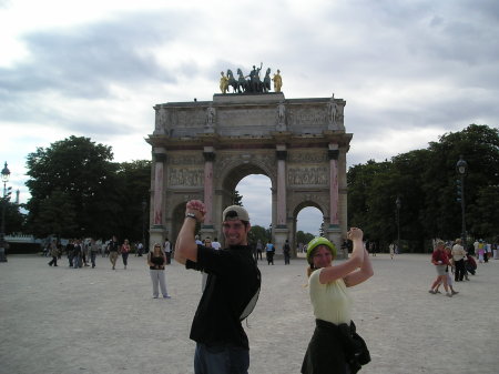 me and oldest son in Paris