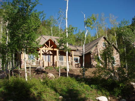 CO Mountain House in Summer