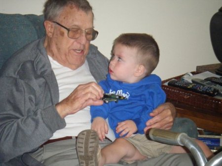 Grandpa Wally and Jacob