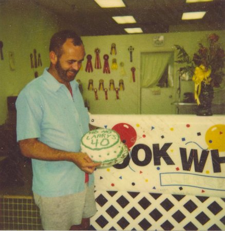 Larry turned 40 working in his grooming shop