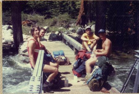 Yosemite bacpack trip '84