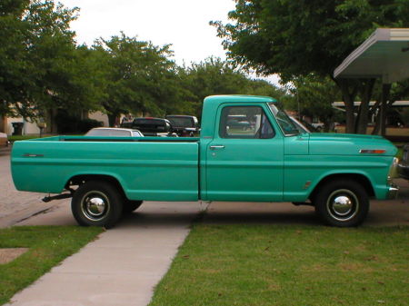 My 1969 Ford F100 "Toy"