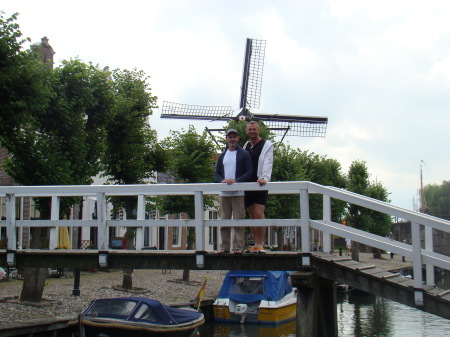 Brian and Rob in Sloten August 2009