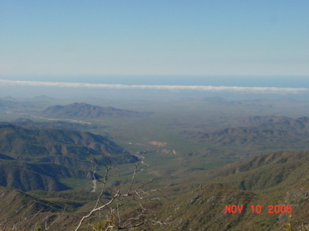 6200 ft. Mountains in Cabo