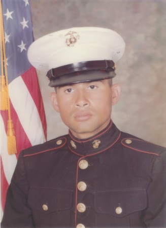 1972 Marine recruit, "Meritorious" PFC