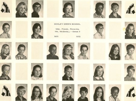 Ockley Green School 1971-1972