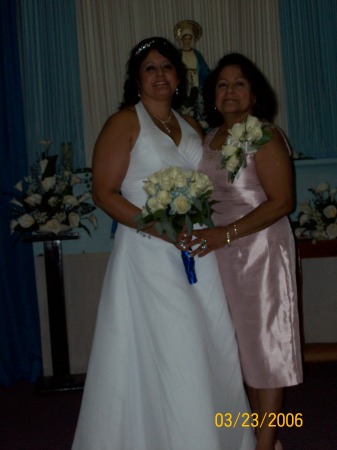 My mom and me