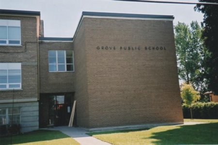 Grove School Logo Photo Album