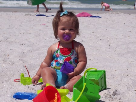 Alexis at the Beach