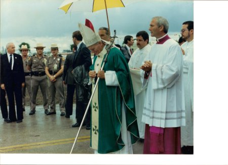 Pope John Paul II visits Miami, September 1987