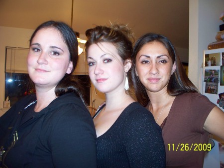 My nieces, Shelby, Josephine and Jennifer
