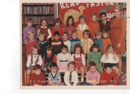 Kindergarten class 1971
