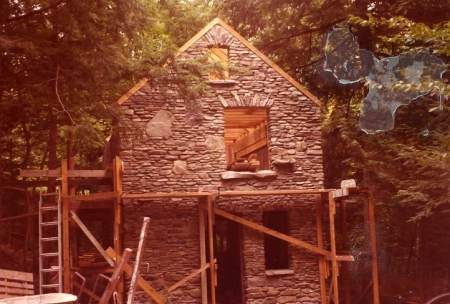 1977 - I built a stone house!