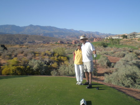 Golfing St George Utah 2009