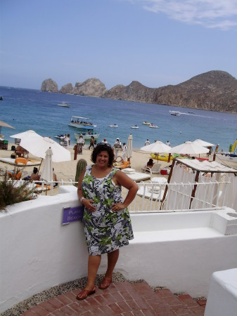 Me in Cabo in front nikki beach club.