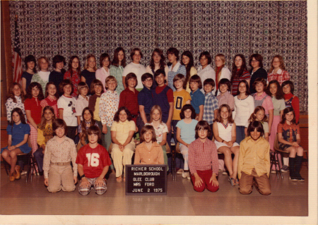 richer school glee club june 2 1975 mrs ford