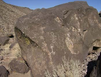 More Petroglyphs.