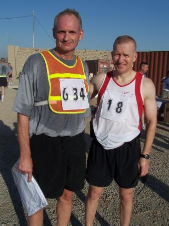 Baghdad Marathon w/ West Point '78 Classmate