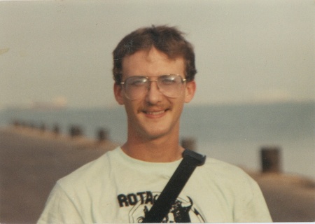 My husband Scott 1987 or 88