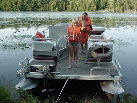 Grandkids at the lake