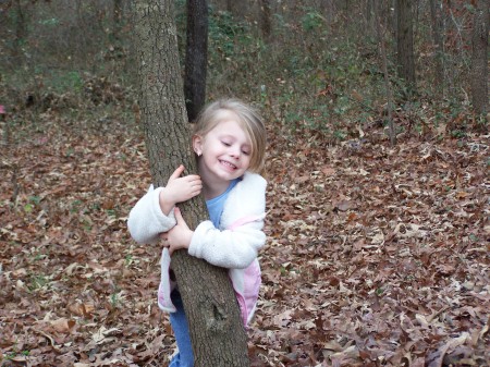 playing in the leaves