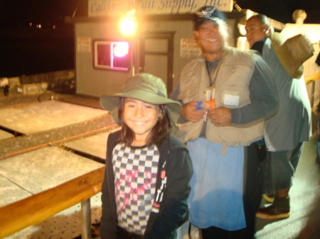 Kiara's first ocean Fishing Trip