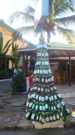 Beer bottle Christmas Tree