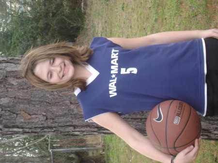 this is my oldest daughters basketball picture