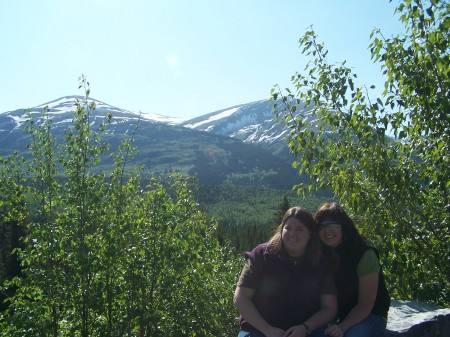 Heidi & I in Alaska