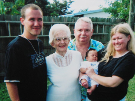 5 Generations of Family Photo 2008