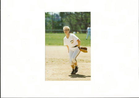 1996 Playing Co-ed Softball