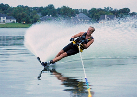 Hooked on Water Skiing