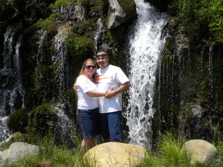 Me and My Wife on our Hwy 49 road trip