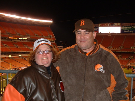 Me & Chris - Cleveland Brown Stadium