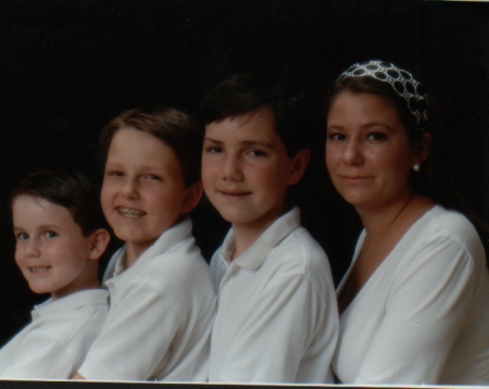 My children; Kellen, Daniel, Conor, Brittney