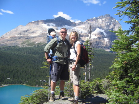 Hiking at Lake O'Hara