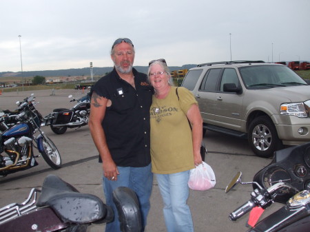 At Rapid City Harley in August