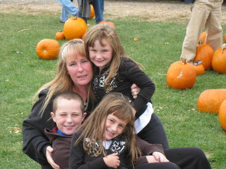 pumpkin picking 2009