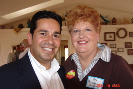 Me with Congressman Ben Ray Lujan