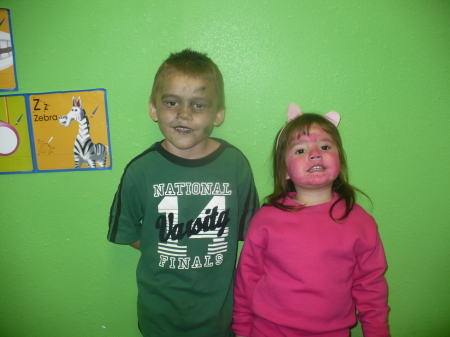 halloween picture at daycare