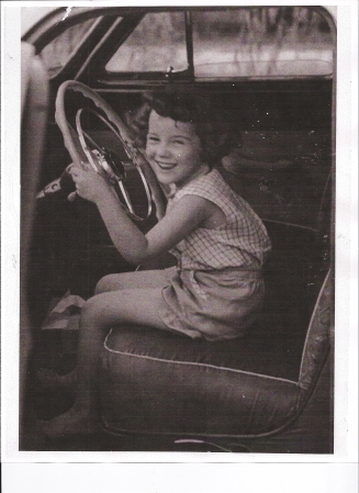 Me at the age of "5"...in my grandfather's car