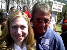Chelsea Clinton with the Vin