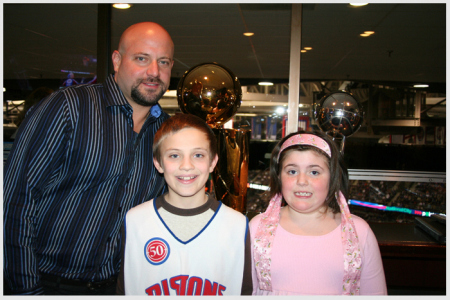 Jan 2009 In a suite at Pistons game