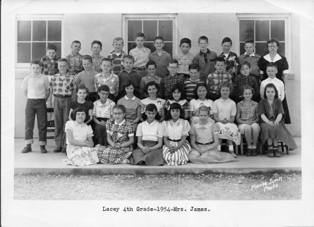 1954 4th grade Mrs. James