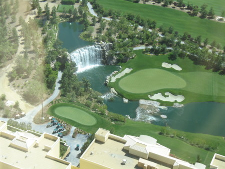 From Wynn Hotel ,Downlooking Golf Course