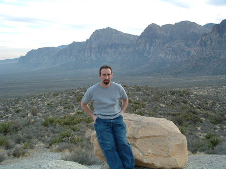 Me at Redrock park Las Vegas