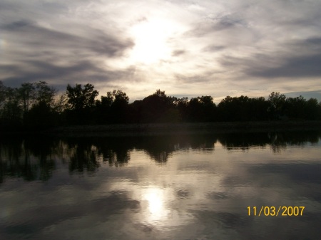 Sunset at the Lake