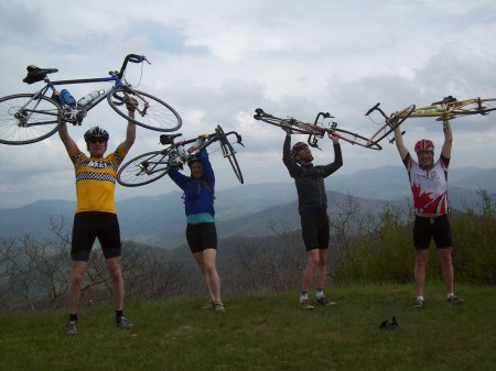 On top of Brasstown Bald