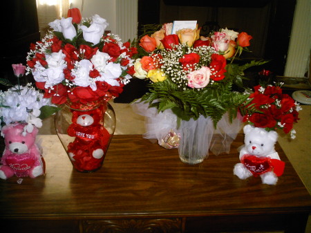 Valenintines Day Floral arrangements I have ma