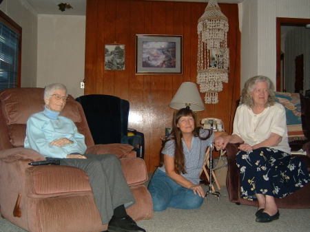 Mom, Rheda and Aunt Thelma